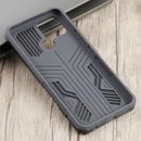 For Infinix Smart 6 Armor Warrior Shockproof PC + TPU Phone Case(Grey)