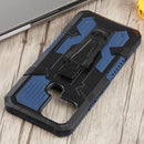 For Infinix Smart 6 Armor Warrior Shockproof PC + TPU Phone Case(Blue)