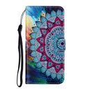 For Samsung Galaxy S22 5G Oil Embossed Pattern PU Leather Phone Case(Half Sunflower)