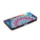 For Samsung Galaxy S22 5G Oil Embossed Pattern PU Leather Phone Case(Half Sunflower)