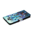 For Samsung Galaxy S22 5G Oil Embossed Pattern PU Leather Phone Case(Tiger)