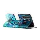 For Samsung Galaxy S22 5G Oil Embossed Pattern PU Leather Phone Case(Tiger)