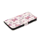 For Samsung Galaxy S22 5G Oil Embossed Pattern PU Leather Phone Case(Little Bear)
