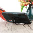 For Samsung Galaxy A13 5G Armor Warrior Shockproof PC + TPU Lanyard Phone Case(Green)