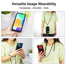 For Samsung Galaxy A13 5G Armor Warrior Shockproof PC + TPU Lanyard Phone Case(Brown)