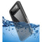 For Google Pixel 6 Waterproof Dustproof Shockproof Transparent Acrylic Protective Phone Case(Black)