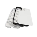 10 PCS 2D Blank Sublimation Phone Case For iPhone 13 Pro(Black)