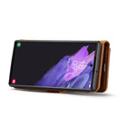 For Samsung Galaxy S22 Ultra 5G DG.MING Crazy Horse Texture Detachable Magnetic Leather Phone Case(Brown)