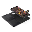 For Google Pixel 6 DG.MING Crazy Horse Texture Detachable Magnetic Leather Phone Case(Black)