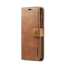 For Google Pixel 6 DG.MING Crazy Horse Texture Detachable Magnetic Leather Phone Case(Brown)
