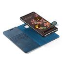 For Google Pixel 6 DG.MING Crazy Horse Texture Detachable Magnetic Leather Phone Case(Blue)