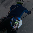 For AirPods Pro Shield Armor Waterproof Wireless Earphone Protective Case with Carabiner(Fluorescent White)