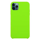 Solid Silicone Phone Case For iPhone 12 / 12 Pro(Dark Green)
