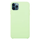 Solid Silicone Phone Case For iPhone 12 / 12 Pro(Mint Green)