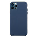 Solid Silicone Phone Case For iPhone 12 / 12 Pro(Midnight Blue)