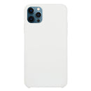 Solid Silicone Phone Case For iPhone 12 / 12 Pro(White)