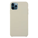 Solid Silicone Phone Case For iPhone 12 / 12 Pro(Rock Ash)