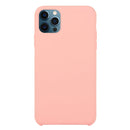 Solid Silicone Phone Case For iPhone 12 / 12 Pro(Pink)