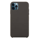 Solid Silicone Phone Case For iPhone 12 / 12 Pro(Cocoa)