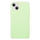 For iPhone 13 mini Solid Silicone Phone Case (Mint Green)