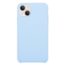 For iPhone 13 Solid Silicone Phone Case(Lilac Purple)