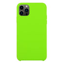 For iPhone 13 Pro Solid Silicone Phone Case (Dark Green)