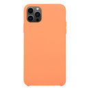 For iPhone 13 Pro Solid Silicone Phone Case (Apricot Orange)