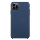For iPhone 13 Pro Solid Silicone Phone Case (Midnight Blue)