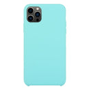 For iPhone 13 Pro Solid Silicone Phone Case (Ice Blue)