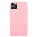 For iPhone 13 Pro Max Solid Silicone Phone Case (Rose Pink)