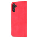 For Samsung Galaxy A13 5G AZNS Skin Feel Calf Texture Horizontal Flip Leather Phone Case(Red)
