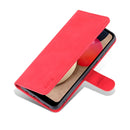 For Samsung Galaxy A13 5G AZNS Skin Feel Calf Texture Horizontal Flip Leather Phone Case(Red)