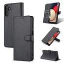 For Samsung Galaxy A13 5G AZNS Skin Feel Calf Texture Horizontal Flip Leather Phone Case(Black)