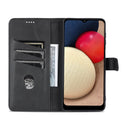 For Samsung Galaxy A13 5G AZNS Skin Feel Calf Texture Horizontal Flip Leather Phone Case(Black)
