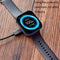 For OPPO Watch 2 42mm PC + Tempered Glass Watch Protective Case(Ink Blue)