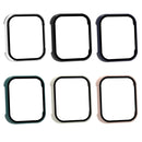 For OPPO Watch 2 42mm PC + Tempered Glass Watch Protective Case(Ink Blue)