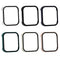 For OPPO Watch 2 42mm PC + Tempered Glass Watch Protective Case(Ink Blue)