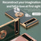 For Google Pixel 6a 6D Electroplating Silicone Holder Phone Case(Light Purple)