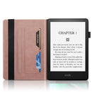 For Amazon Kindle Paperwhite 5 2021 Life Tree Series Leather Tablet Case(Rose Gold)