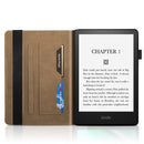 For Amazon Kindle Paperwhite 5 2021 Life Tree Series Leather Tablet Case(Brown)