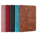 For Amazon Kindle Paperwhite 5 2021 Life Tree Series Leather Tablet Case(Red)