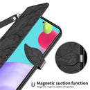 For Samsung Galaxy A53 5G Life of Tree Embossing Leather Phone Case(Black)