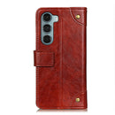 For Motorola Moto G200 5G/Edge S30 5G Copper Buckle Nappa Texture Horizontal Flip Leather Case(Brown)