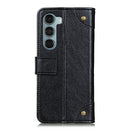 For Motorola Moto G200 5G/Edge S30 5G Copper Buckle Nappa Texture Horizontal Flip Leather Case(Black)