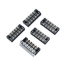 A4007 5 in 1 TB-2505 25A Double Row 5-position Fixed Power Screw Terminal