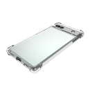 For Google Pixel 6a Shockproof Non-slip Thickening TPU Phone Case(Transparent)