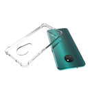 For Nokia 6.2 Shockproof Non-slip Thickening TPU Phone Case(Transparent)