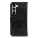 For Motorola Moto G200 5G/Edge S30 5G Magnetic Crocodile Texture Horizontal Flip Leather Phone Case(Black)