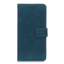 For Motorola Moto G200 5G/Edge S30 5G Magnetic Crocodile Texture Horizontal Flip Leather Phone Case(Green)