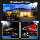 ESCAM QF612 3MP WiFi IP Camera & Floodlight, Support Night Vision / PIR Detection(UK Plug)